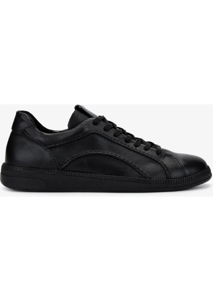 Kadın Hakiki Deri Siyah Sneakers & Spor Ayakkabı 312 622 Bn Ayk Y25 Sıyah