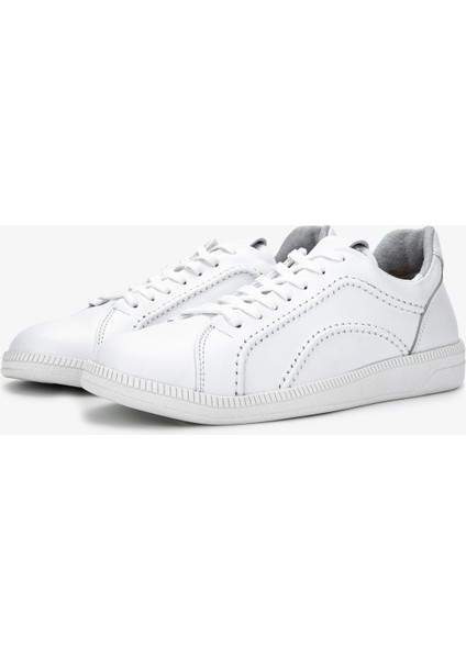 Kadın Hakiki Deri Beyaz Sneakers & Spor Ayakkabı 312 622 Bn Ayk Y25 Beyaz fırsatları
