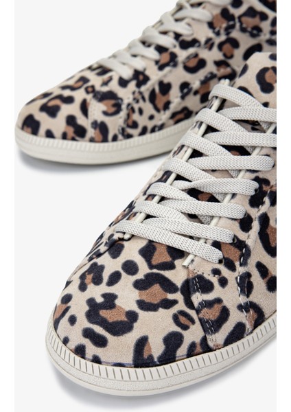 Kadın Hakiki Deri Leopar Sneakers & Spor Ayakkabı 312 622 Bn Ayk Y25 Leopar modelleri