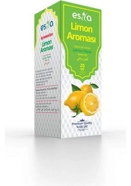 Limon Aroması 20 Ml.