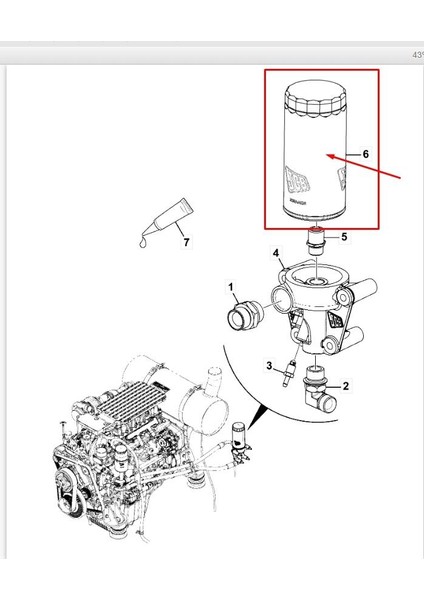 320/A4038/Y - Motor Yağ Filtresi - Jcb- fırsatları