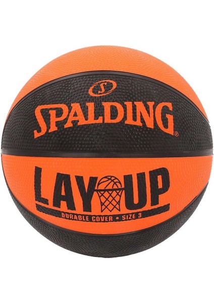 Basketbol Topu 2021 Layup Orange/black Size:3 (84366Z)