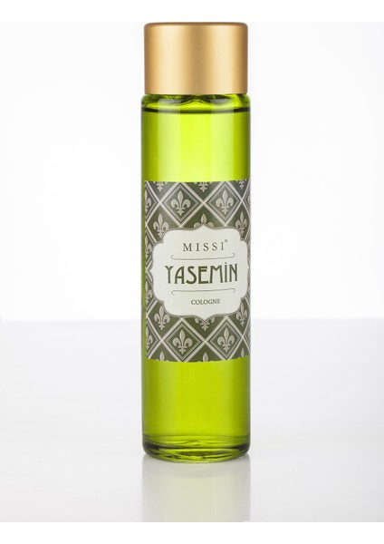 200 ml Yeşil Cam Şişe Yasemin Kolonya