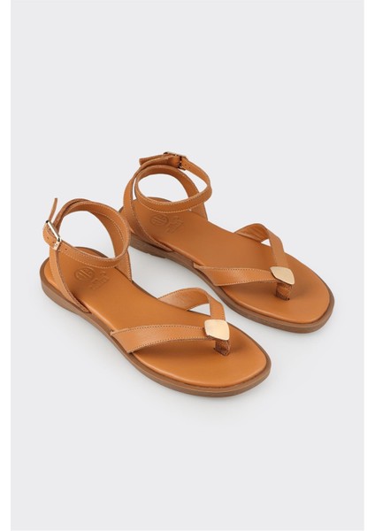 Taba Deri Kadın Sandalet fiyatları