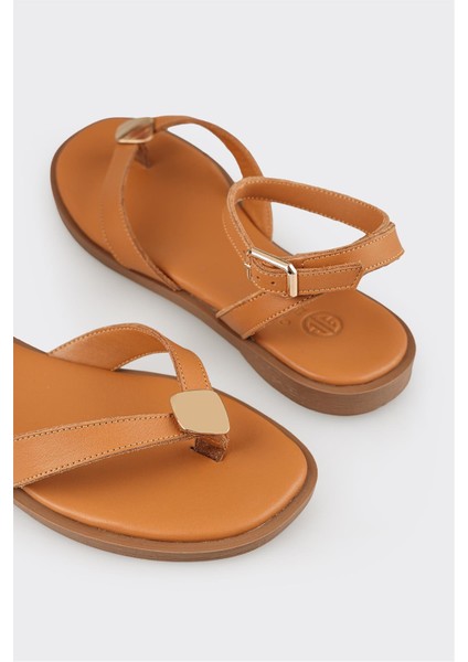 Taba Deri Kadın Sandalet indirimleri