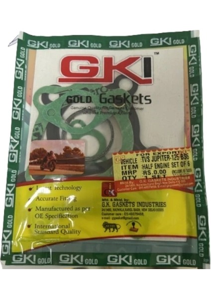 Tvs Jupiter 125 Yarım Conta Takımı