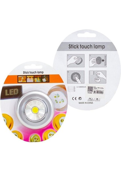 Power Ledli Kendinden Yapışkanlı Pilli Led Aydınlatma PM-14325
