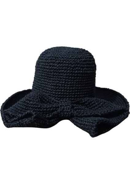 El Yapımı Hasır Plaj / Günlük Çanta Şapka