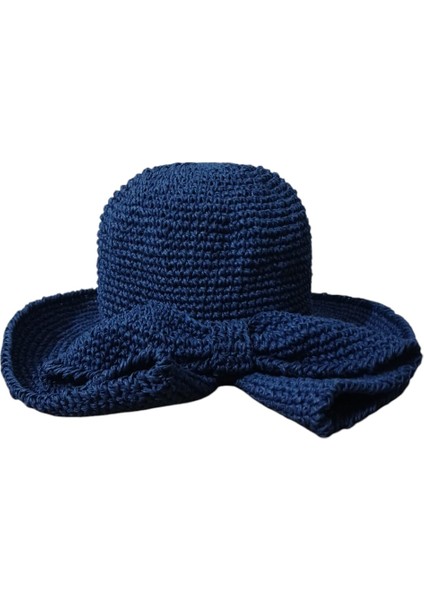 El Yapımı Hasır Plaj / Günlük Çanta Şapka modelleri