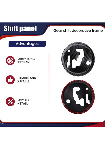 Araba Merkezi Kontrol Vites Paneli Çerçeve Kapağı Dekoratif (Yurt Dışından) fırsatları