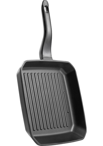 Royal Elite Siyah 26 cm Alüminyum Döküm Grill Tava