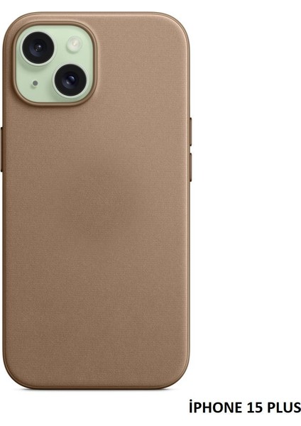 iPhone 15 Plus Için Magsafe Özellikli Mikro Dokuma Kılıf modelleri