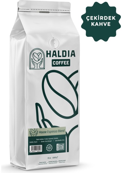 House Espresso Blend Kahve (Çekirdek Kahve) 1000GR