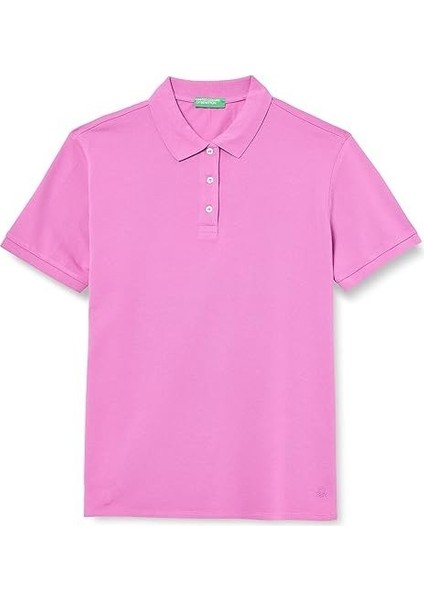 United Colors Of Benetton Kadın Polo Yaka T-Shirt 123P3WG9D3008