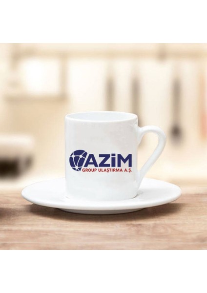 Firmalara Özel Logo Baskılı Kahve Fincanı - Logo Resim Isim Yazılabilir modelleri