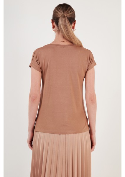 V Yaka Relaxed Fit Yırtmaç Detaylı 2'li Paket Bluz Bayan Bluz 5862000S2 indirimleri