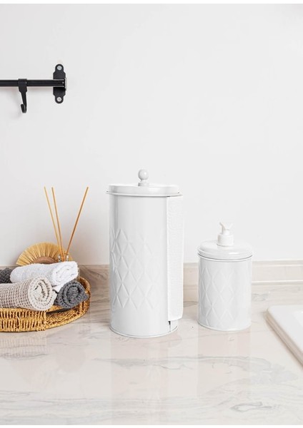 Prizma Sıvı Sabunluk Beyaz 500 ml PZM0022