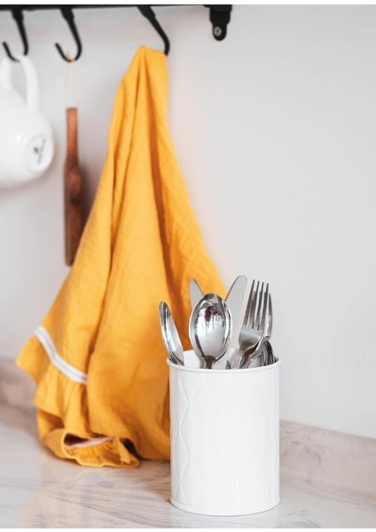 Prizma Kaşıklık Beyaz 13X11 cm PZM0005