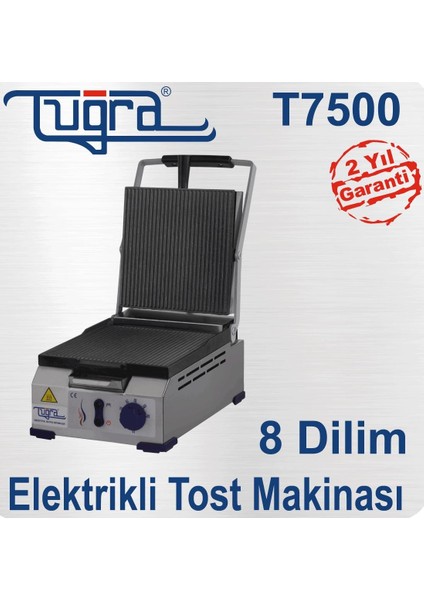 Elektirikli Tuğra Tost Makinası 8 Dilim