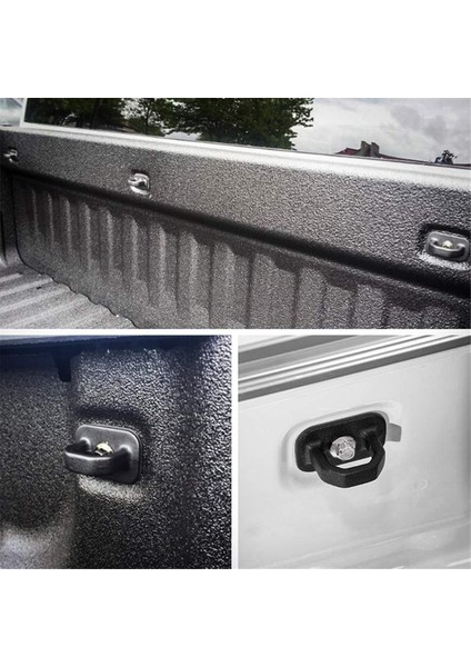 Silverdo Için Mavi Kamyonet Kasası Yan Duvar Ankrajları 4 Parça Set (Yurt Dışından) fırsatları