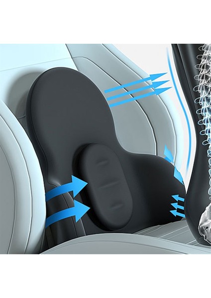 Hafızalı Köpük Ofis Koltuğu Minderi Araba Koltuğu Desteği Bel Yastığı A (Yurt Dışından) fırsatları