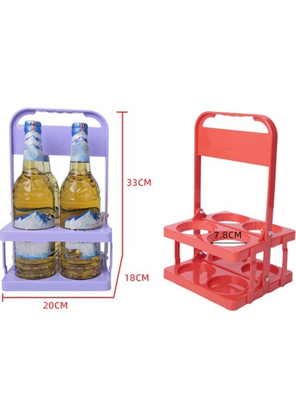 Delikli Katlanabilir Plastik Içecek Taşıyıcısı, Saplı Işıklı (Yurt Dışından) indirimleri