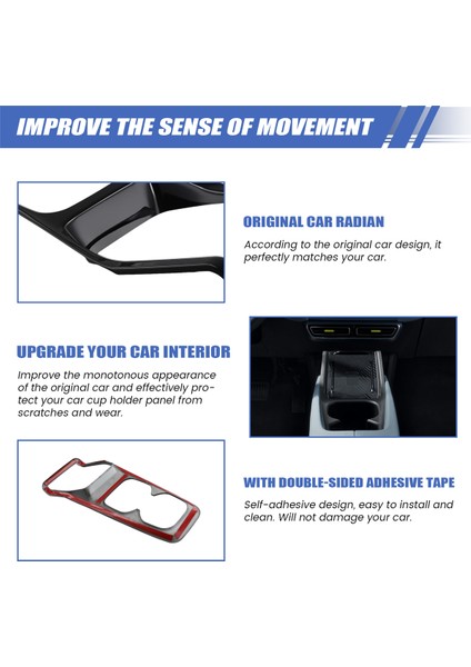 Dolphin Mini Için Siyah Araba Iç Mekan Çerçeve Bardak Tutucu Kapak Döşemesi (Yurt Dışından) indirimleri