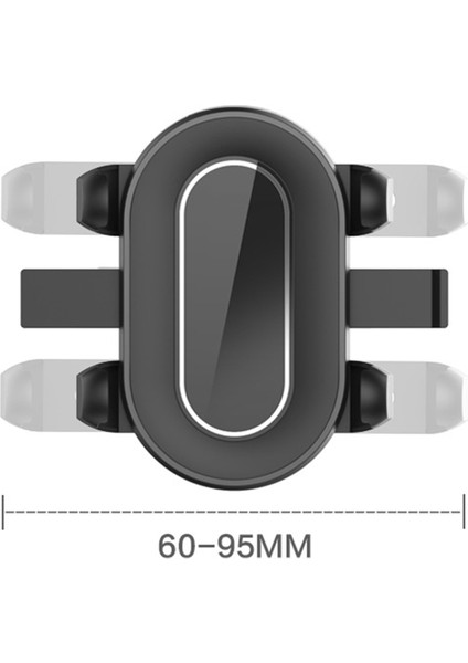 Evrensel Araba Telefon Tutucu 360 Derece Dönebilen Araba Braketi B Gri (Yurt Dışından) indirimleri