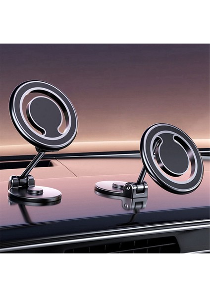 Manyetik Katlanır Araba Telefon Tutucu 360 Derece Dönebilen (Yurt Dışından)