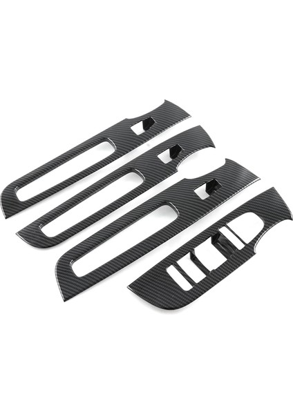 Araba Cam Anahtarı Kapağı Trim Dekorasyonu Karbon Fiber Tang Için (Yurt Dışından) indirimleri