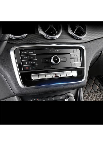 Araba Merkezi Kontrol CD Paneli Trim Sticker A Için (Yurt Dışından)
