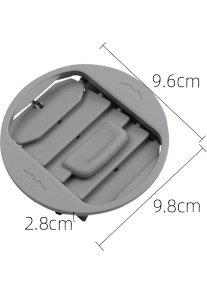 Rb3 Rb1 Ra6 2000-2014 Gri Için Araba Tavanı Ac Çıkış Fin (Yurt Dışından) modelleri