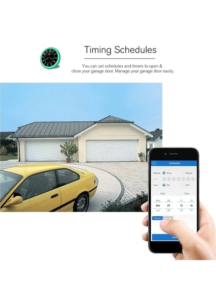 RF433 Mhz Tuya Wifi ile Akıllı Garaj Kapısı Açacağı (Yurt Dışından) fırsatları