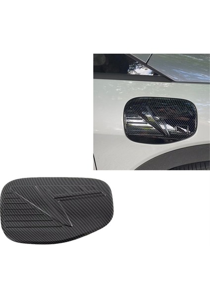 Araba Şarj Kapağı Trim Dekor Karbon Fiber Rengi Dolphin Için (Yurt Dışından)