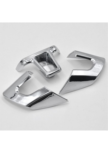 Abs Krom Araba Direksiyon Simidi Dekorasyon Kapağı Trim Çıkartması Vw Golf Polo Jetta Mk5 Mk6 Bora Aksesuarları (Yurt Dışından)