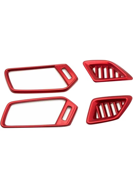 Iç Gösterge Paneli Havalandırma Menfezi Ac Çıkış Kapakları Trim Kırmızı (Yurt Dışından) modelleri