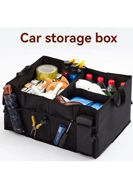 Büyük Kapasiteli Araba Depolama Kutusu Otomatik Bagaj Süper Katlanabilir (Yurt Dışından) fiyatları