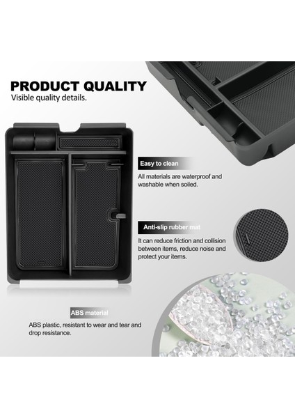 Pilot Orta Konsol Düzenleyici Kol Dayama Saklama Kutusu Için (Yurt Dışından)