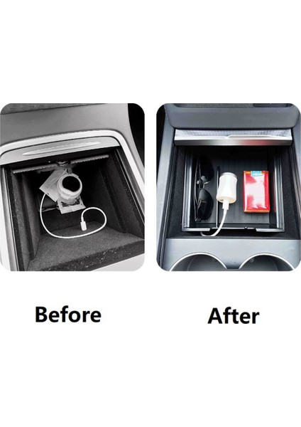 Model 3 2024 Araç Orta Konsol Depolama Kutusu Tepsisi Için (Yurt Dışından) fırsatları