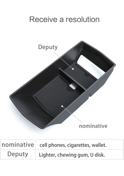 Araba Kol Dayanağı Saklama Kutusu Orta Konsol Tepsisi 408 Için (Yurt Dışından) modelleri