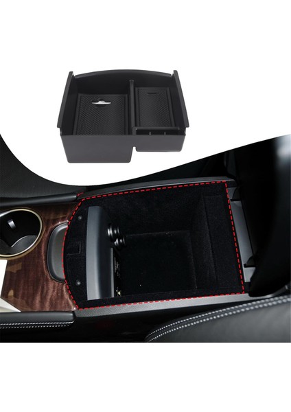 Q50 Için Orta Konsol Düzenleyici Kol Dayama Saklama Kutusu Tepsisi (Yurt Dışından)