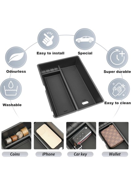 2021-2023 Orta Konsol Ekleme Kol Dayanağı Saklama Kutusu Tepsisi (Yurt Dışından) indirimleri