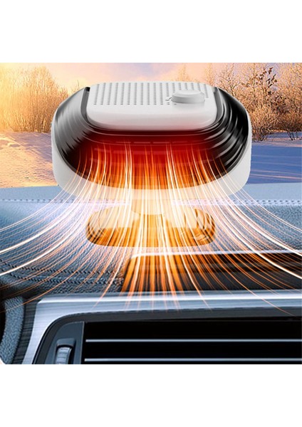 12V Araba Buz Çözücü Ön Cam Isıtıcı 2'si 1 Arada Isıtma Soğutma Fanı A (Yurt Dışından) fırsatları