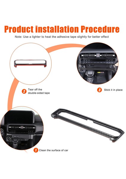 Konsol Klima Havalandırma Kapağı Trim Aksesuarları (Yurt Dışından)