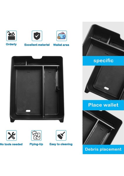 Pilot 2023 2024 Aksesuarları Siyah Için Orta Konsol Düzenleyici (Yurt Dışından) indirimleri