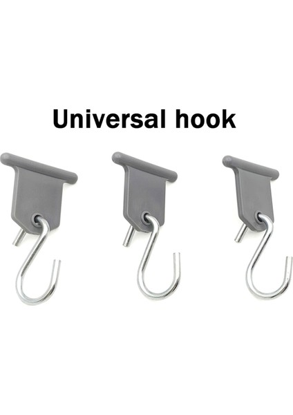 9 Adet S Şeklinde Kamp Tente Kancaları Klipsleri Karavanlar Için Raflar (Yurt Dışından)