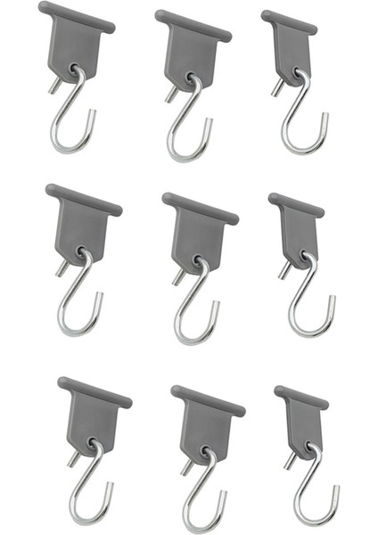 9 Adet S Şeklinde Kamp Tente Kancaları Klipsleri Karavanlar Için Raflar (Yurt Dışından) fiyatları