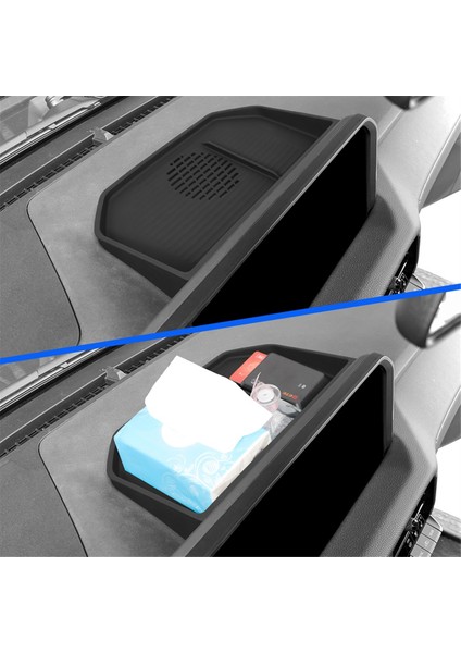 Gösterge Paneli Tepsisi Orta Konsol Gizli Depolama Kutusu Arkasında (Yurt Dışından) indirimleri