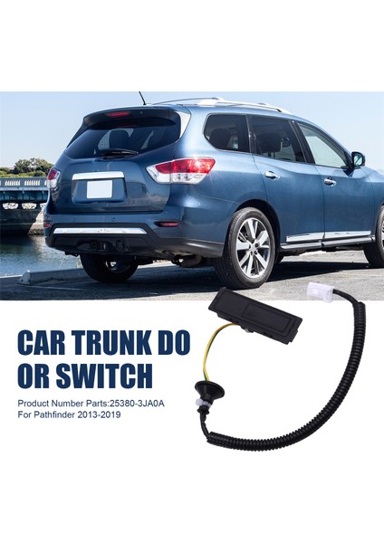 Araba Bagaj Kapısı Anahtarı Düğmesi Kolu Anahtarı (Yurt Dışından) fırsatları