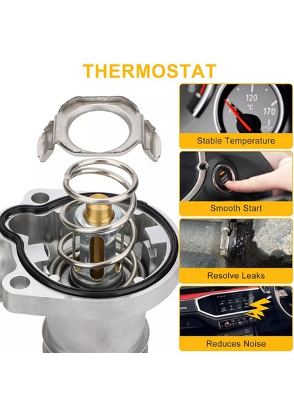 Termostat Muhafazası Motor Soğutma Suyu Çıkışı 55565336 55579010 55593034 (Yurt Dışından) fiyatları